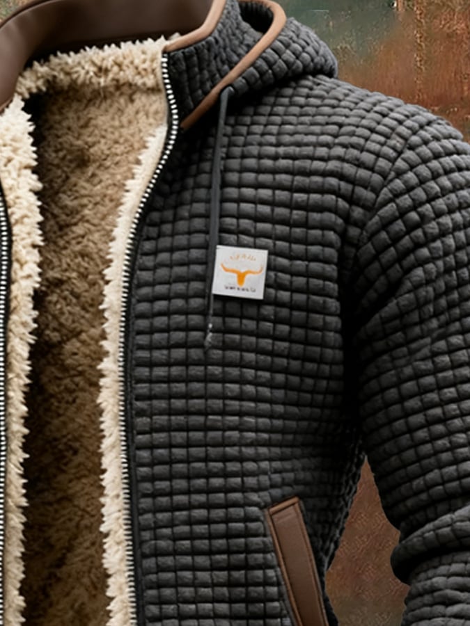 Herren Langarmjacke mit Taschen