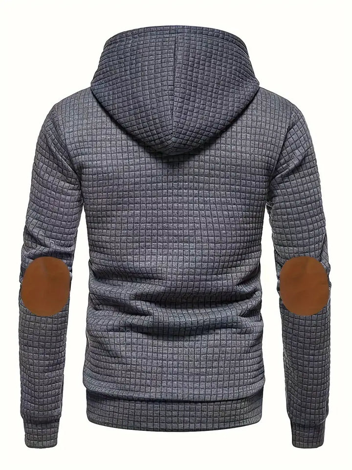 Emanuele - Männer Waffel Casual Hoodies