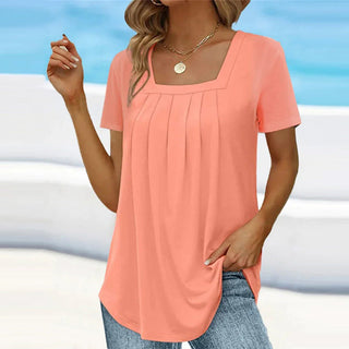 Brenda™ | Elegante Plissee-Bluse