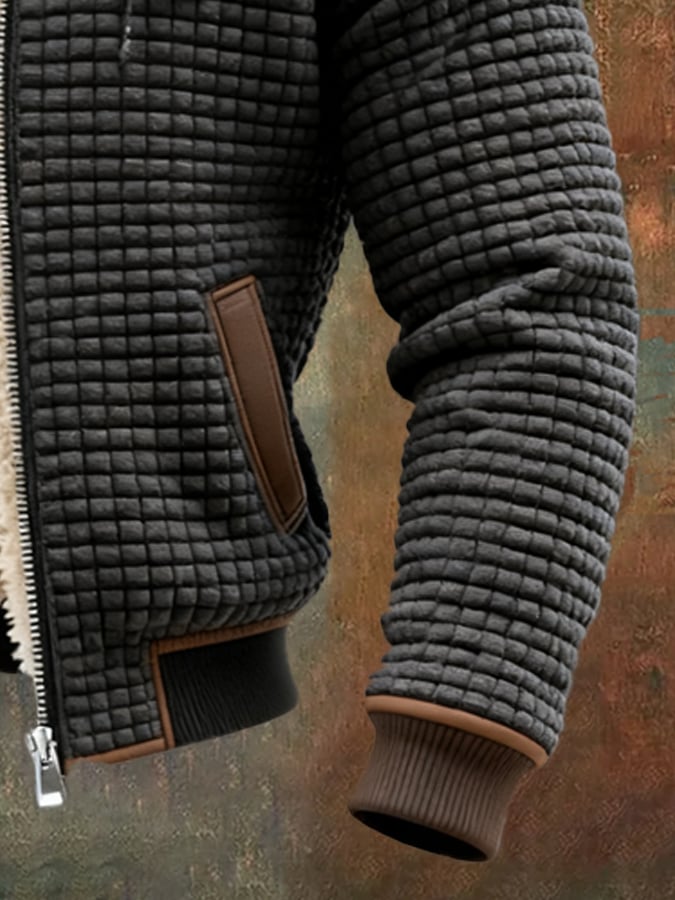 Herren Langarmjacke mit Taschen