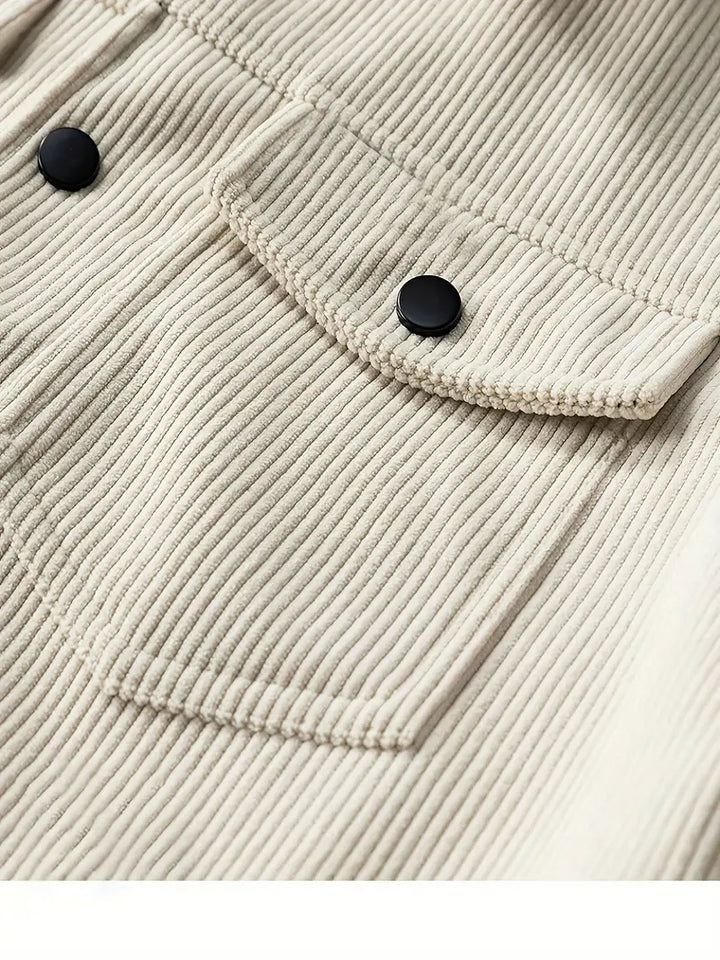 Herren Hemdjacke mit Taschen