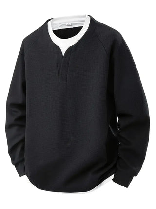 Wilbert™ - Alltags-Langarmshirt mit Lagenlook