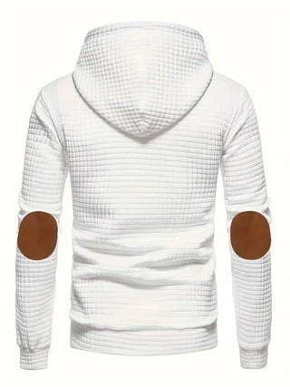 Emanuele - Männer Waffel Casual Hoodies
