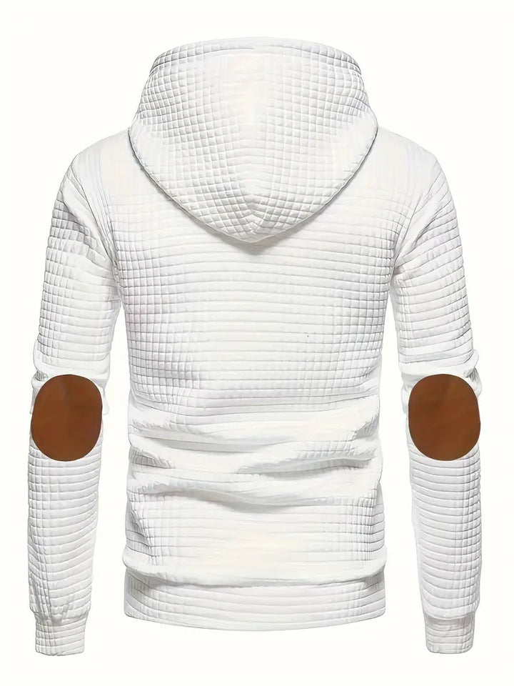 Emanuele - Männer Waffel Casual Hoodies