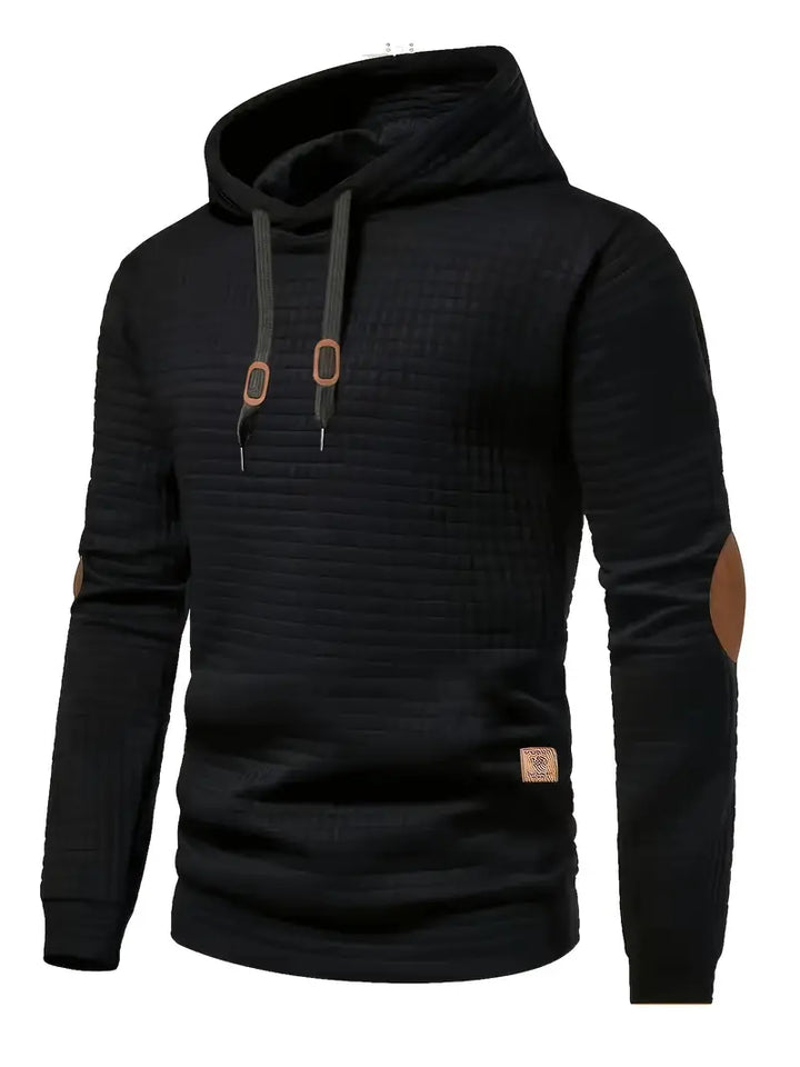 Emanuele - Männer Waffel Casual Hoodies