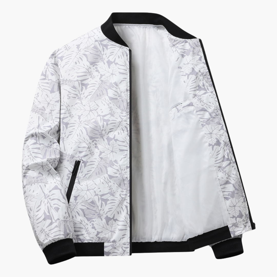 Elegante Herren Bomberjacke