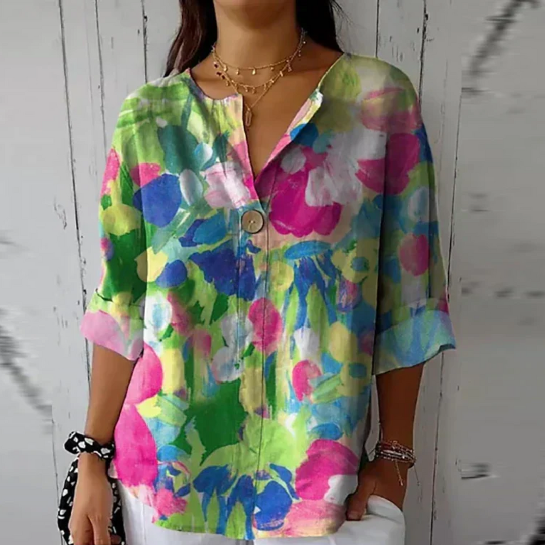 Arlene™ | Schicke Bluse mit floralem Druck