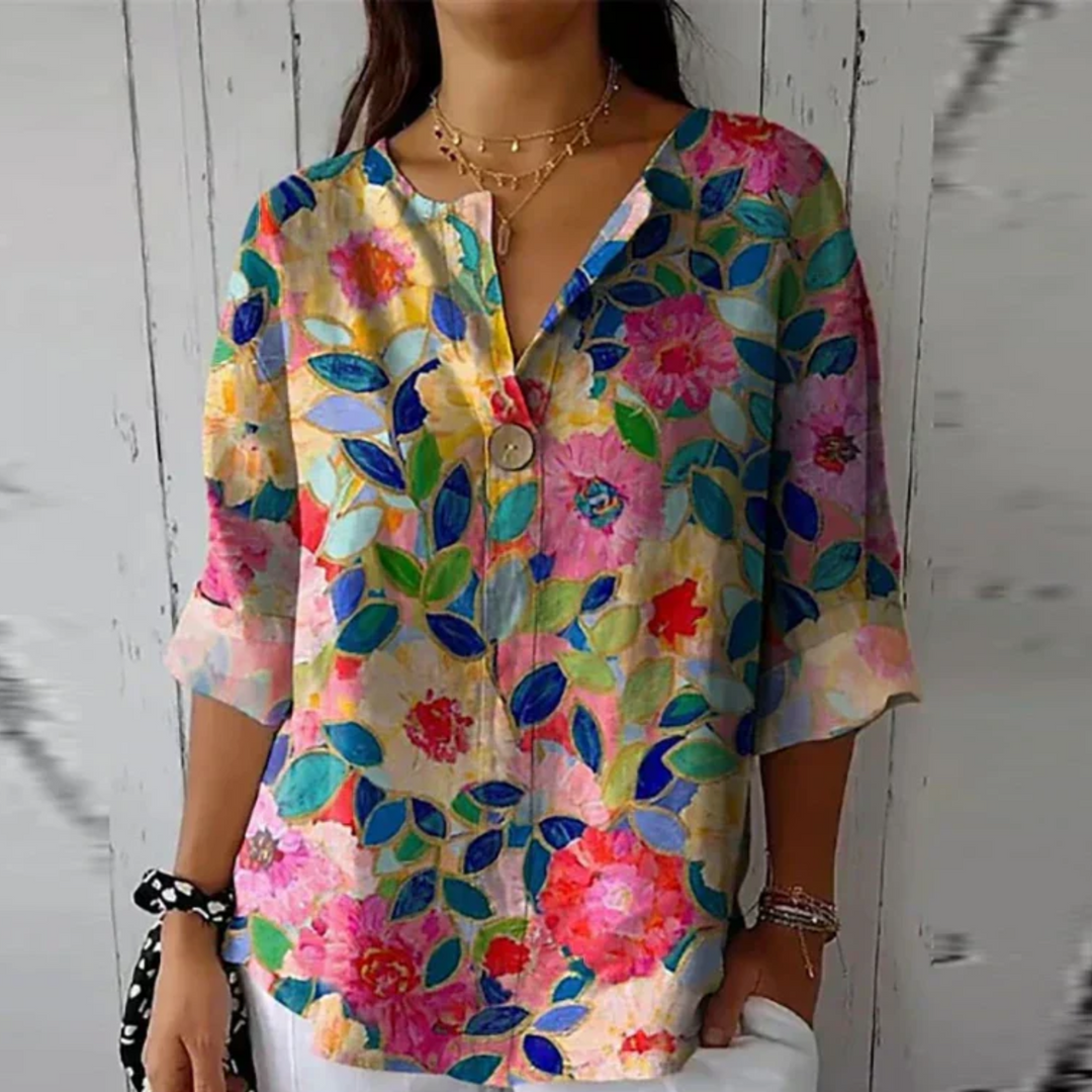 Arlene™ | Schicke Bluse mit floralem Druck