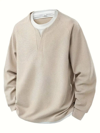 Wilbert™ - Alltags-Langarmshirt mit Lagenlook