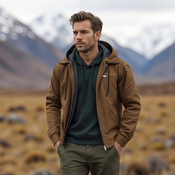Nikolai™ - Klassische Vintage-Jacke