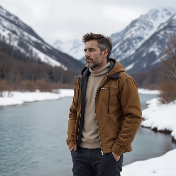 Nikolai™ - Klassische Vintage-Jacke