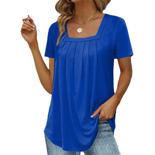 Mindy™ - Elegante Faltenbluse