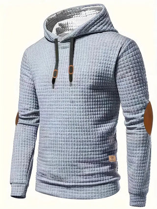 Emanuele - Männer Waffel Casual Hoodies