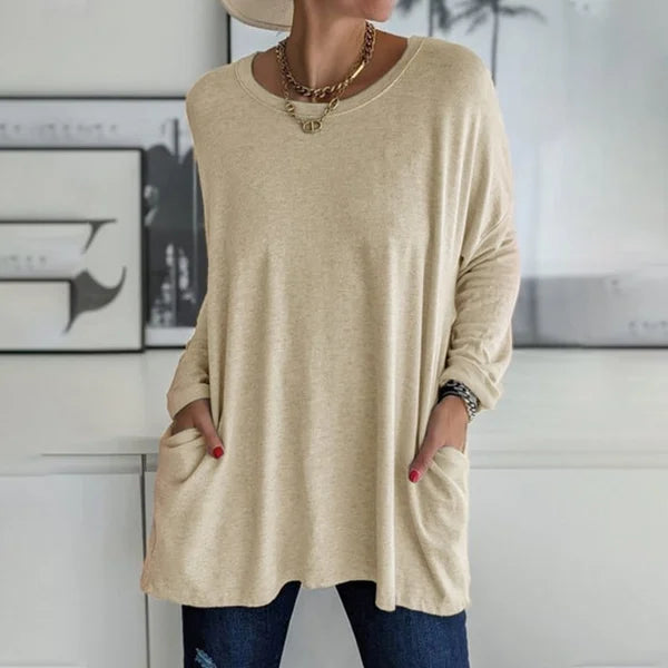 Aelira™ - Lässiges Langarmshirt