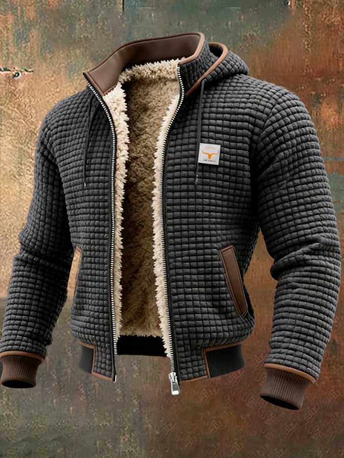 Herren Langarmjacke mit Taschen