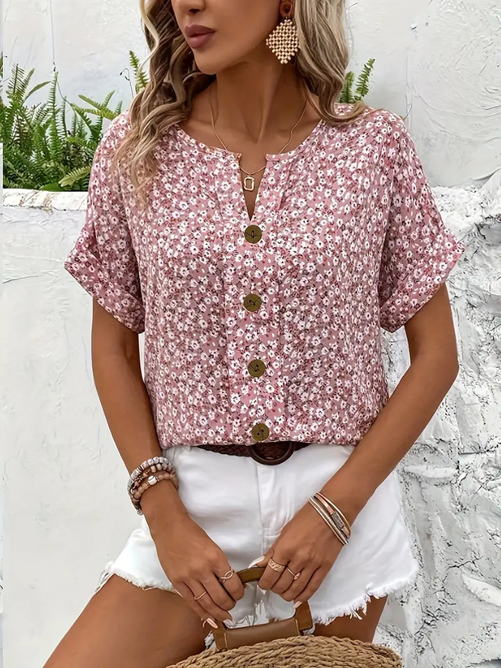 Verna™ | Schicke Bluse mit floralem Druck