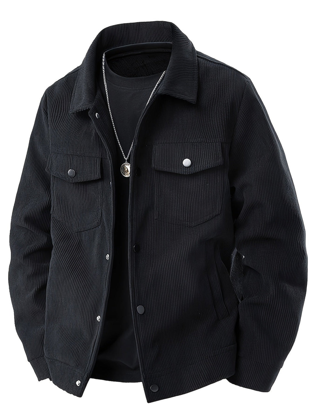Herren Hemdjacke mit Taschen