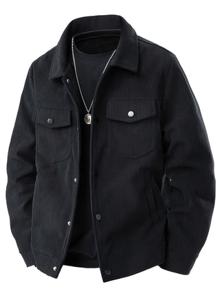 Herren Hemdjacke mit Taschen