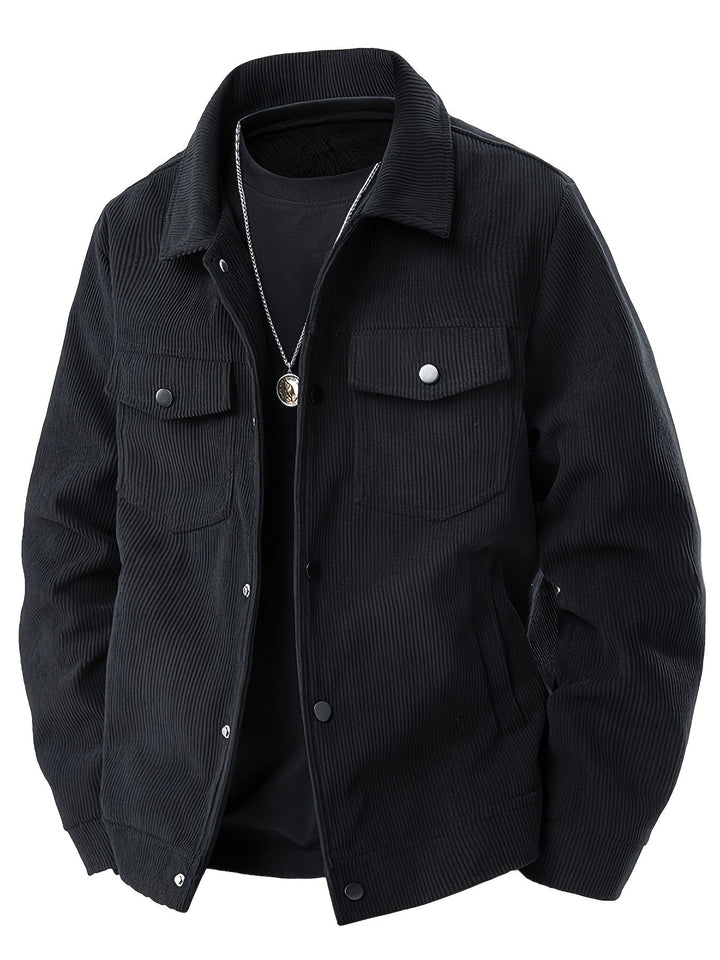 Herren Hemdjacke mit Taschen