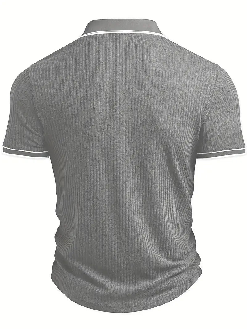 Emilio™ - Herren maßgeschneiderte gerippte Polo