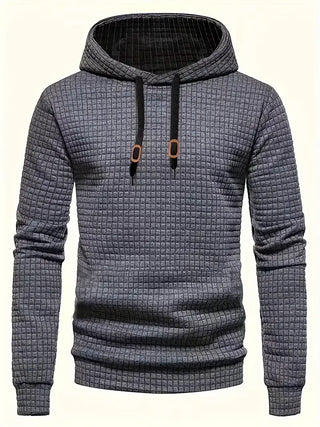 Emanuele - Männer Waffel Casual Hoodies