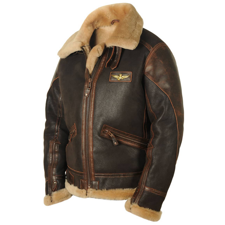 Angelo - Stilvolle Pilotenjacke Für Männer