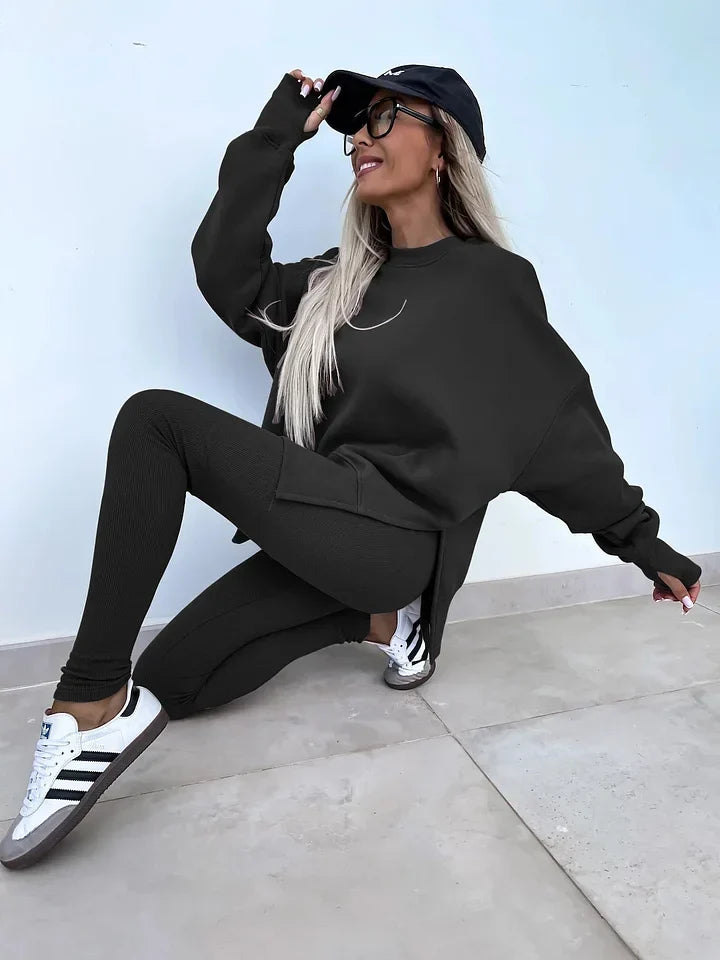 Alice - Übergroßes Sweatshirt Und Leggings