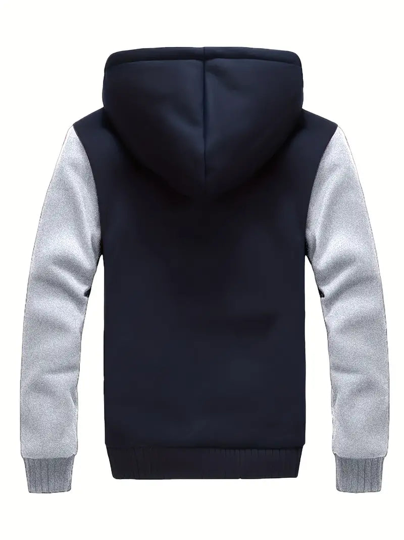Noah - Warme Herren Fleecejacke Mit Kapuze