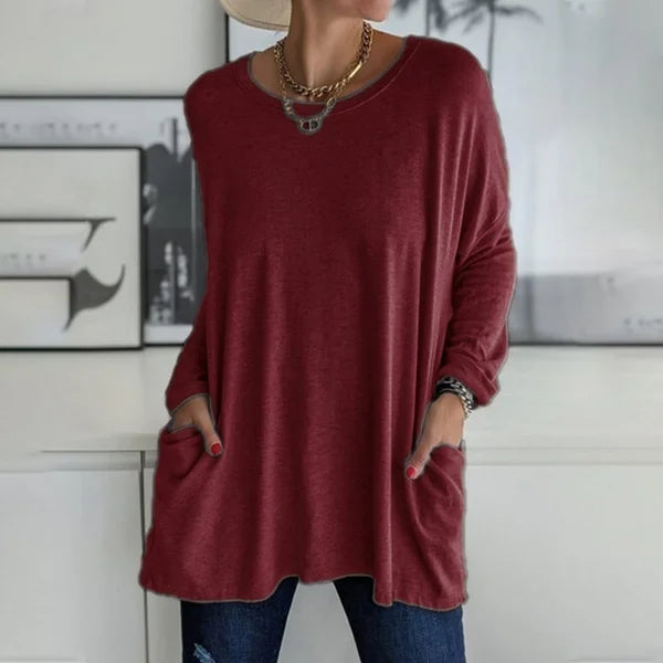 Aelira™ - Lässiges Langarmshirt