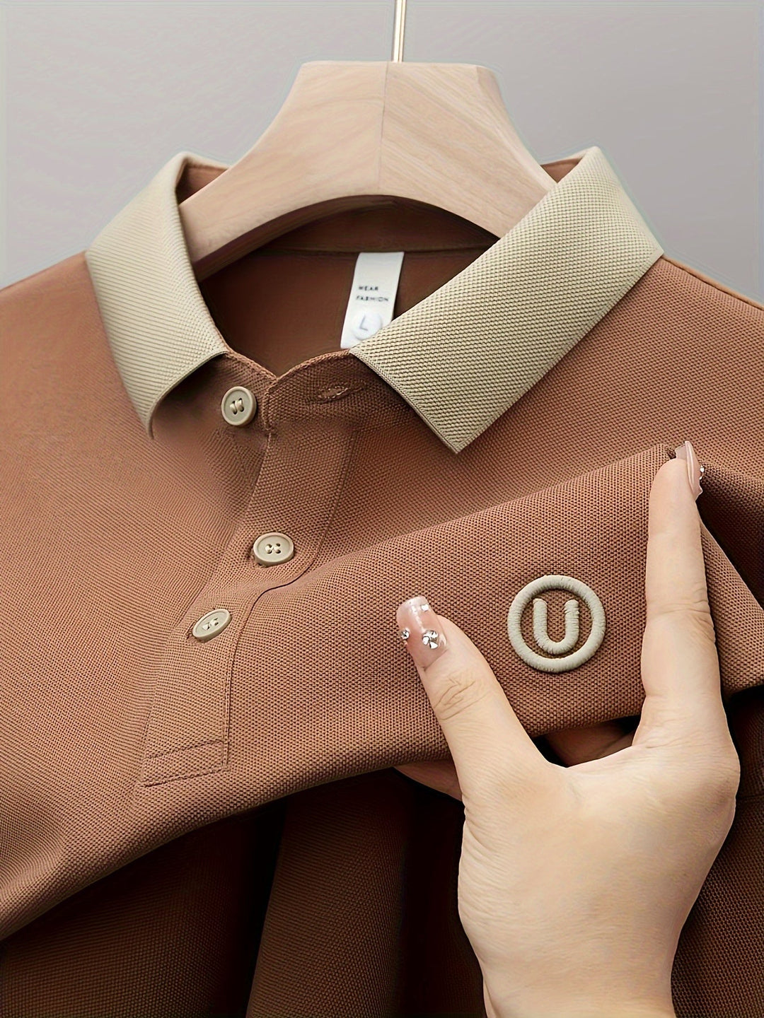 Finn™ - Besticktes Polo-Shirt mit kurzen Ärmeln