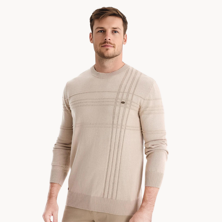 Moritz - Karierter Pullover
