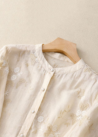 Kourtney™ | Schicke Bluse mit gestickten Akzenten
