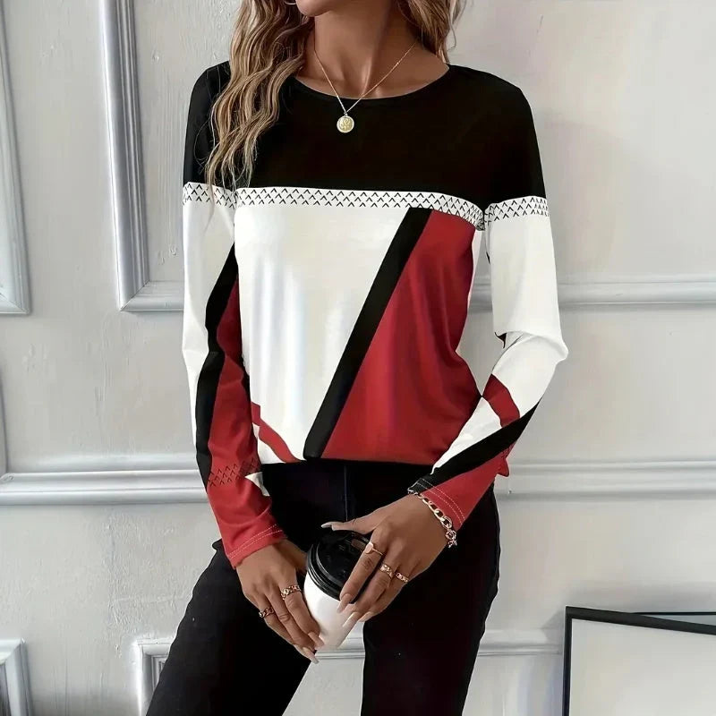 Tine™ - Stilvolles Langarmshirt