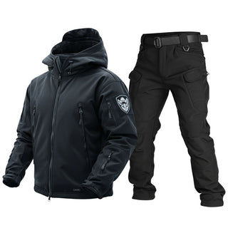 Alpha One – Wasserdichte Softshell-Jacke und Hose Kombi