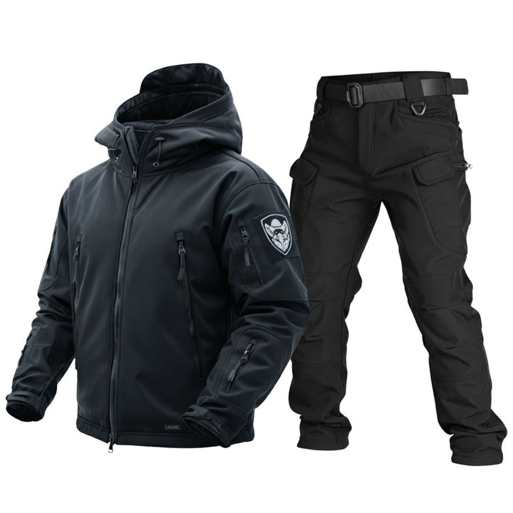 Alpha One – Wasserdichte Softshell-Jacke und Hose Kombi
