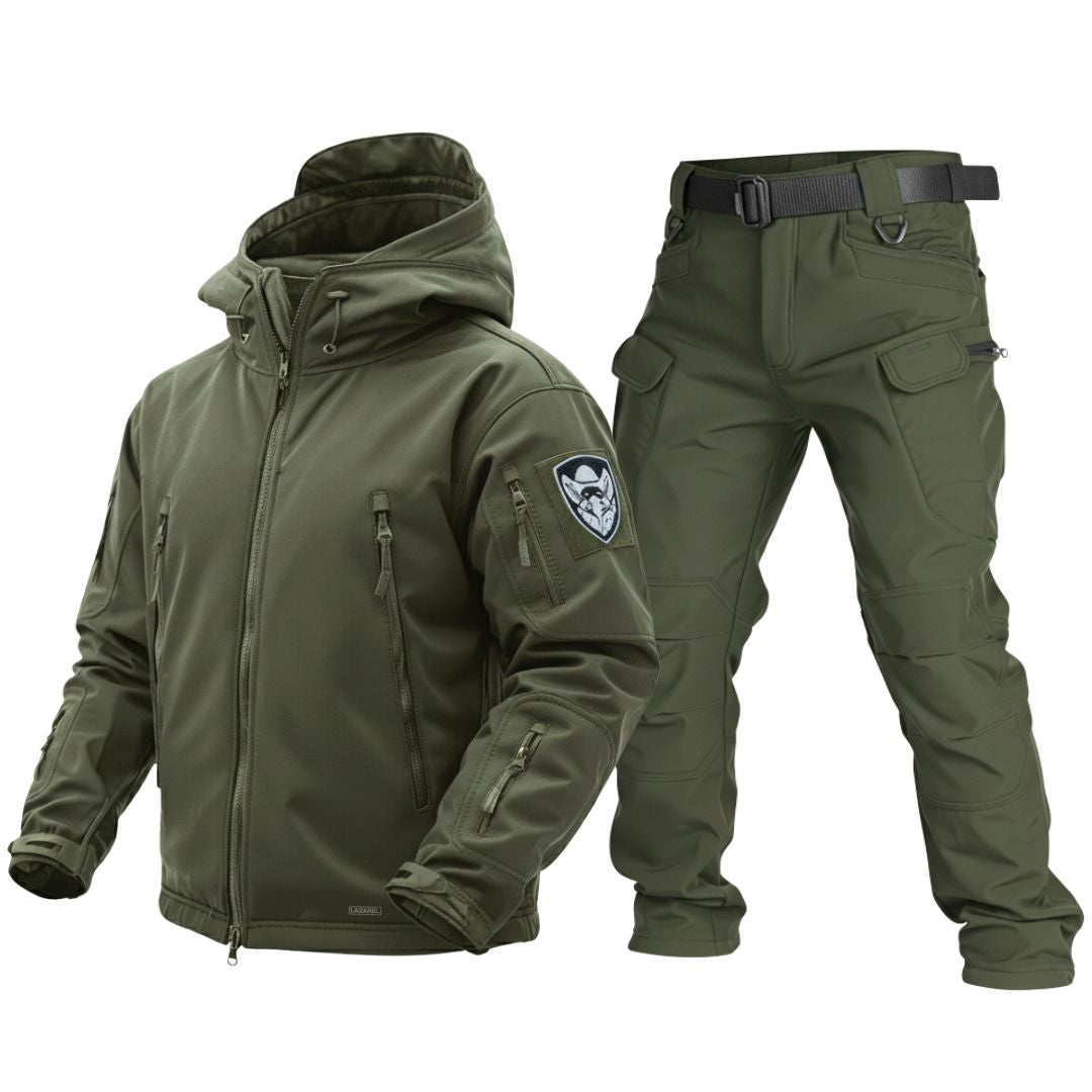 Alpha One – Wasserdichte Softshell-Jacke und Hose Kombi