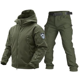 Alpha One – Wasserdichte Softshell-Jacke und Hose Kombi
