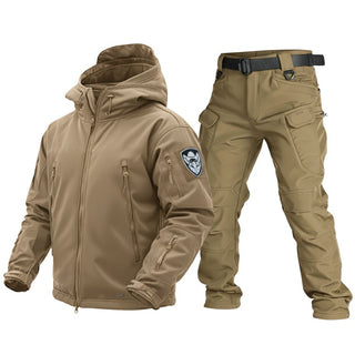Alpha One – Wasserdichte Softshell-Jacke und Hose Kombi