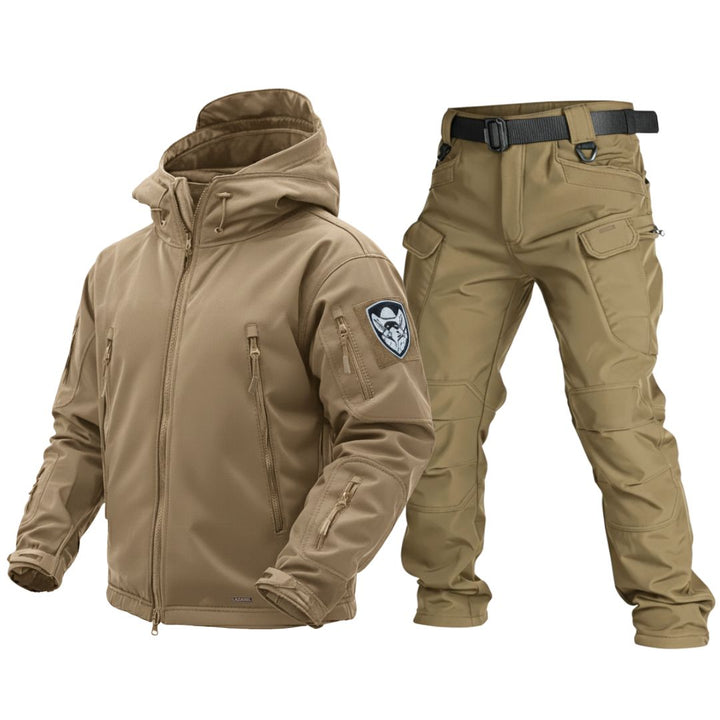 Alpha One – Wasserdichte Softshell-Jacke und Hose Kombi
