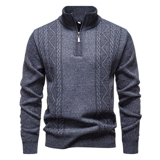 Herren Pullover mit Reißverschluss