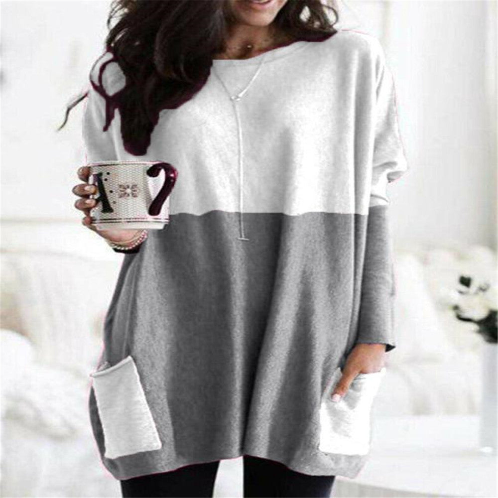 Paris™ – Lässiger, leichter Sweatshirt mit langen Ärmeln