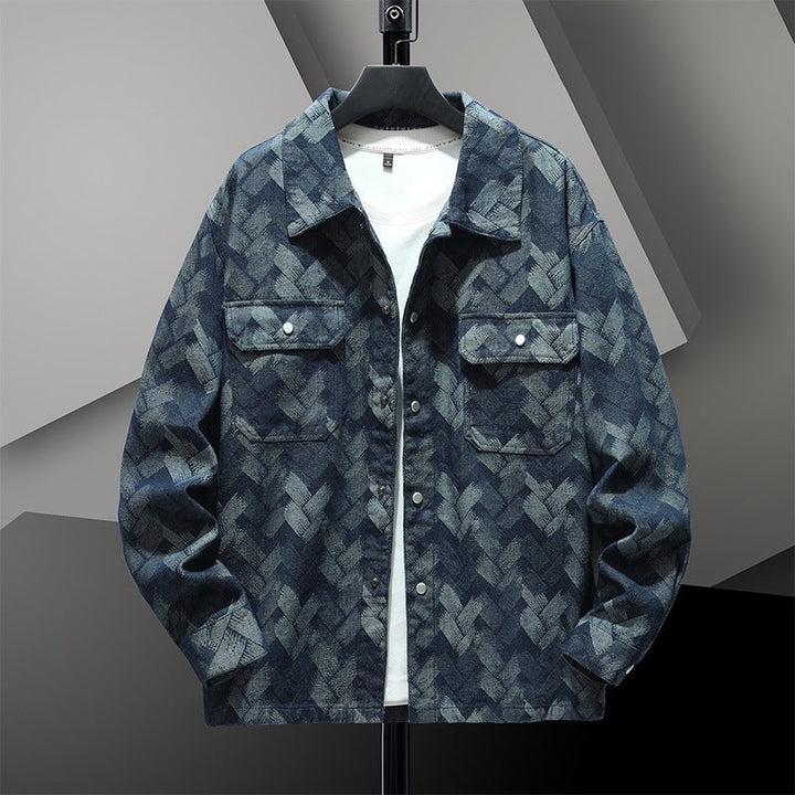 Herren Langarmjacke mit Taschen