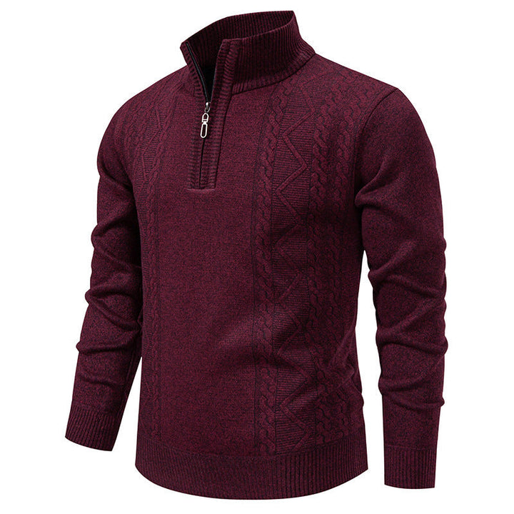 Herren Pullover mit Reißverschluss