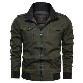 Herren Langarm-Jacke mit Taschen