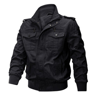 Herren Langarm-Jacke mit Taschen