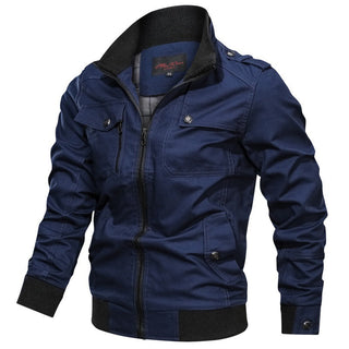 Herren Langarm-Jacke mit Taschen