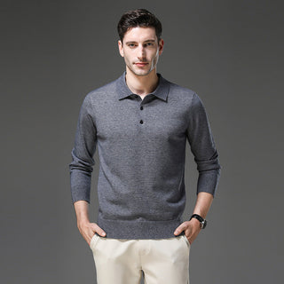 Tobias™ | Kaschmir Polo Business Pullover