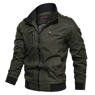 Herren Langarm-Jacke mit Taschen