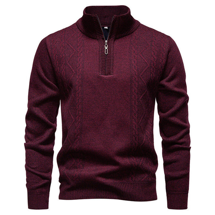 Herren Pullover mit Reißverschluss