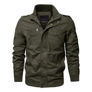 Herren Langarm-Jacke mit Taschen